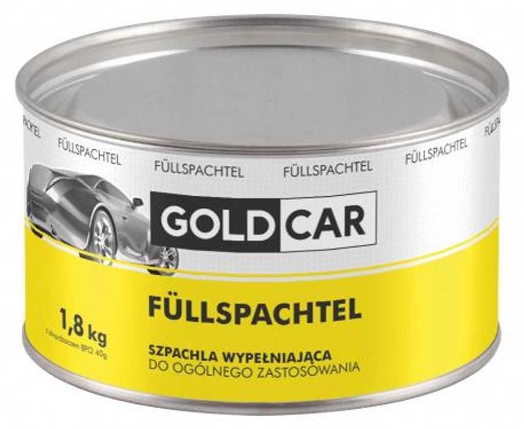 Füll und Feinspachtel Goldcar Full Set 1.8kg mit Härter Produktbild 