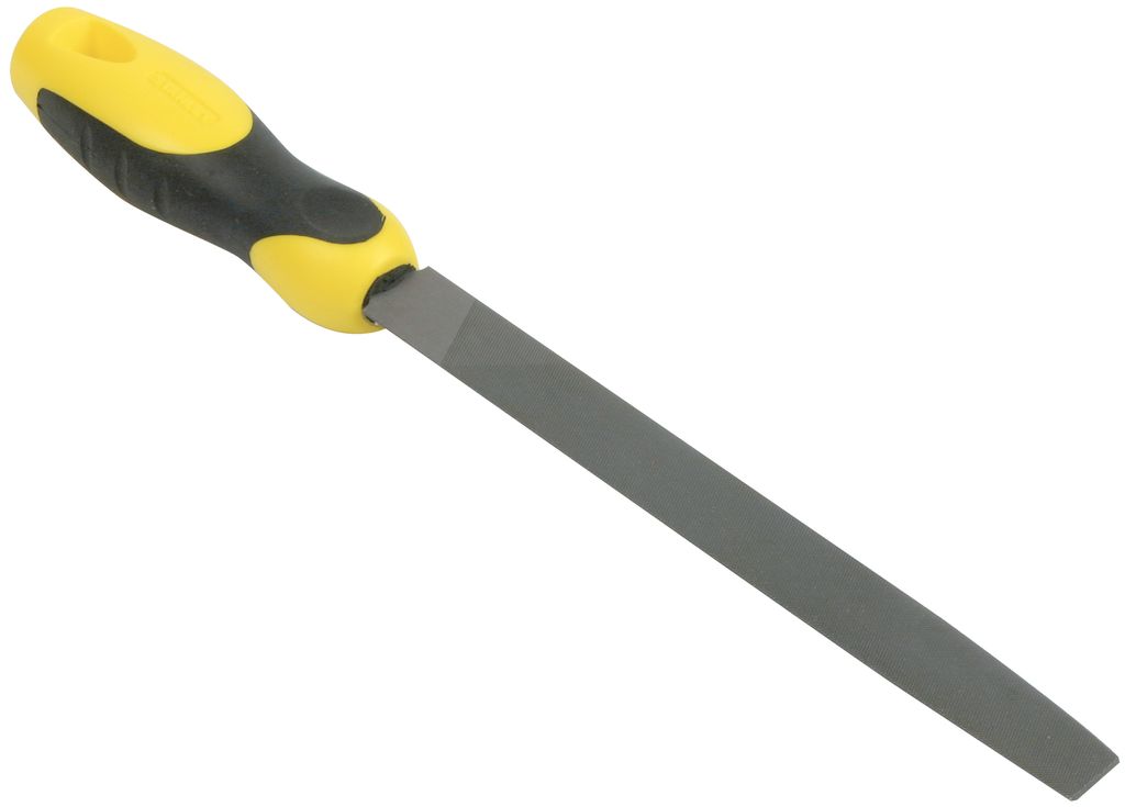 Stanley Halbrundfeile mit Heft, Hieb 1, 200 mm