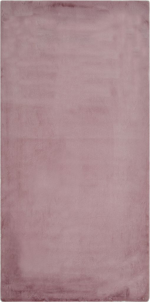 Fellteppich Eckig 60 x 120 cm Rosa besonders weicher Produktbild 