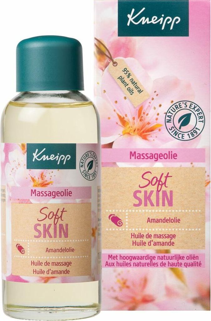 Kneipp - Massageöl - Hautzarte Mandelblüte - Für zarte & geschmeidige Haut - 100 ml - 1 Stück