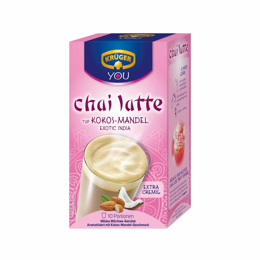 Krüger You Chai Latte tipo Kokos-Mandel Exotic India extra Immagine del prodotto 