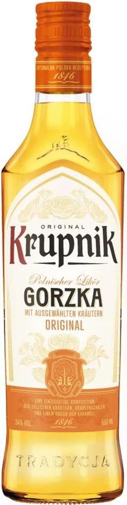 Krupnik Gorzka Original Likör 34% vol. 500ml