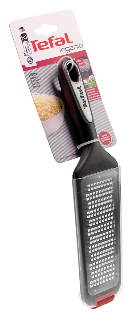 Tefal K2070714 Ingenio Reibe | Spülmaschinengeeignet | Silikon-Stütze