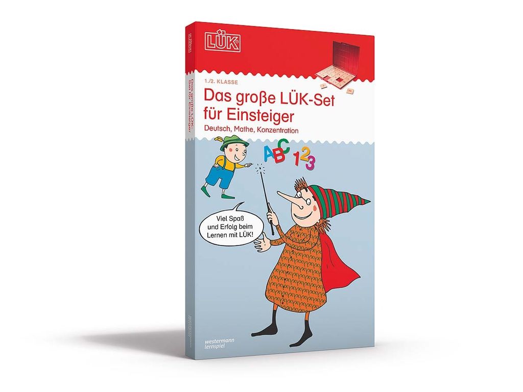 Das große LÜK-Set für Einsteiger: Deutsch, Mathe, Immagine del prodotto 