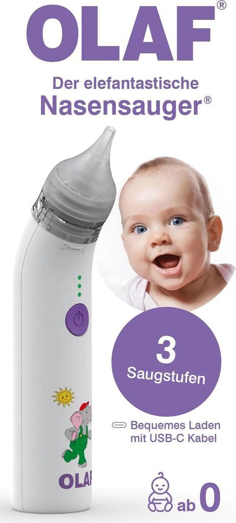 OLAF Babycare OLAF® Nasensauger USB 20056310 Produktbild 
