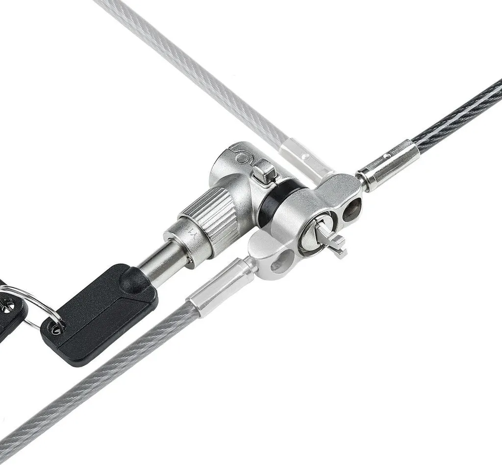 Câble Startech UNIVK-LAPTOP-LOCK Noir/Gris 2m - Câble de Sécurité Antivol