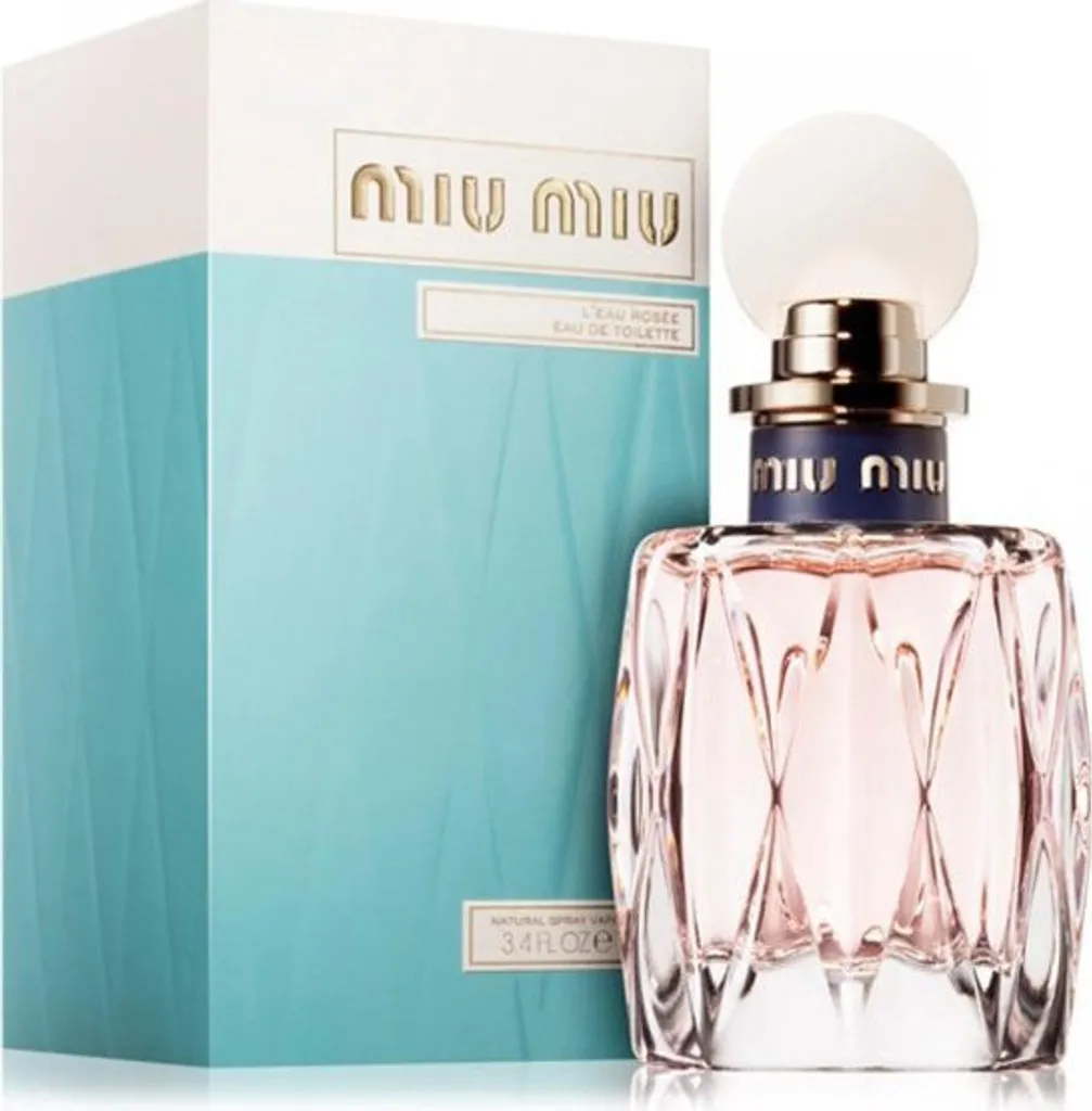 Miu Miu L'Eau Rosée Eau de Toilette 100 ml - Parfum Idéal pour l'Été