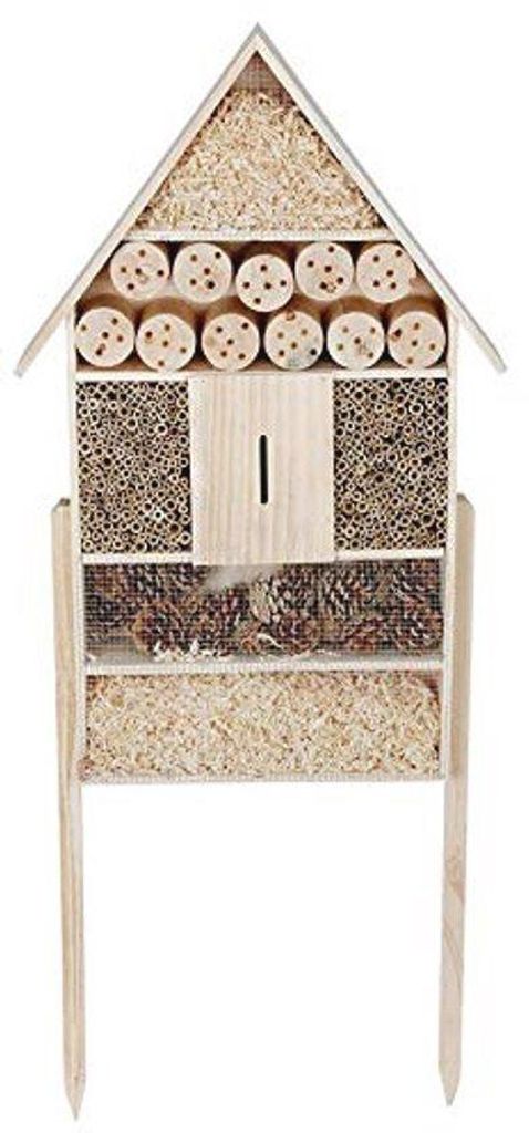 Veľký hotel pre hmyz na kolíkoch – 119 cm x 50 cm x 12 cm – Obrázok produktu 