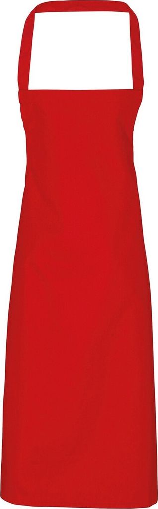 Premier - Herren/Damen Unisex Schürze, Baumwolle PC6723 (Einheitsgröße) (Rot)