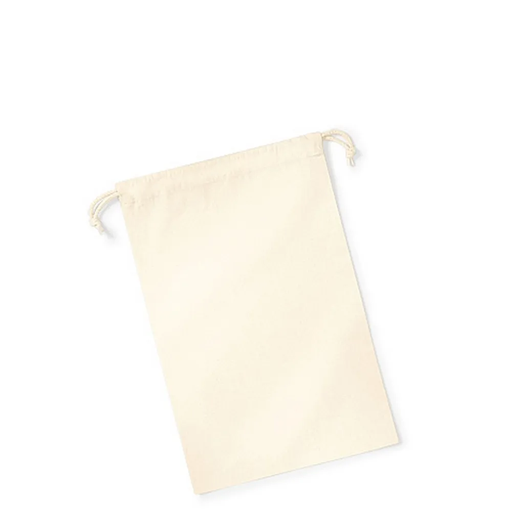 Borsa in cotone Westford Mill PC3552 (M) (Natura) - 4