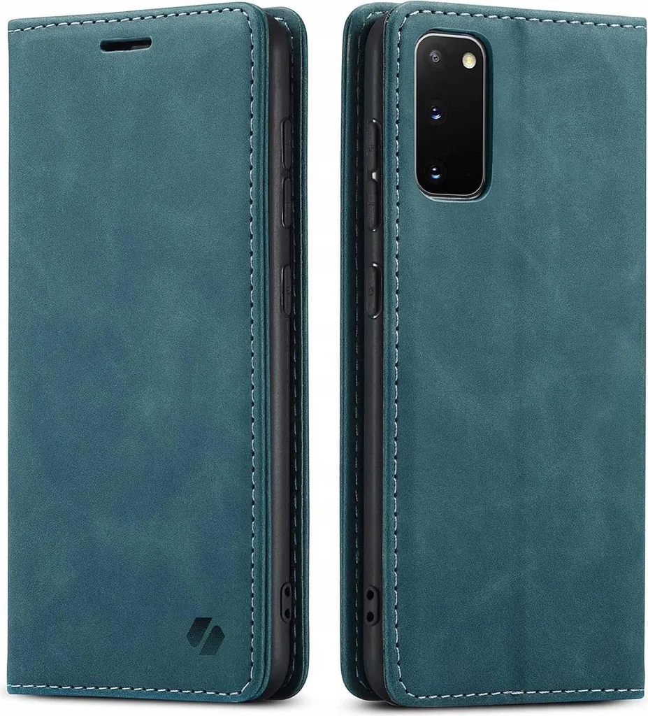 OFFERTA Custodia SPACECASE Galaxy S20 Blu - Cover Flip Integrale - 5