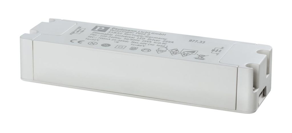 Paulmann 977.33, 25 W, 50000 h, 230 V, 43 mm, 143 mm, 26 mm Produktbild 