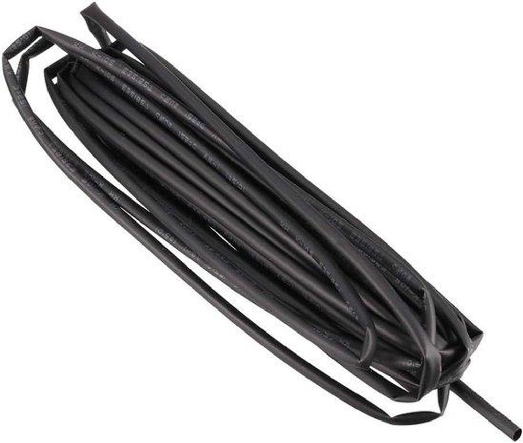 Schwarzes Krimpfolie 2mm 2:1 Polyolefin 5m