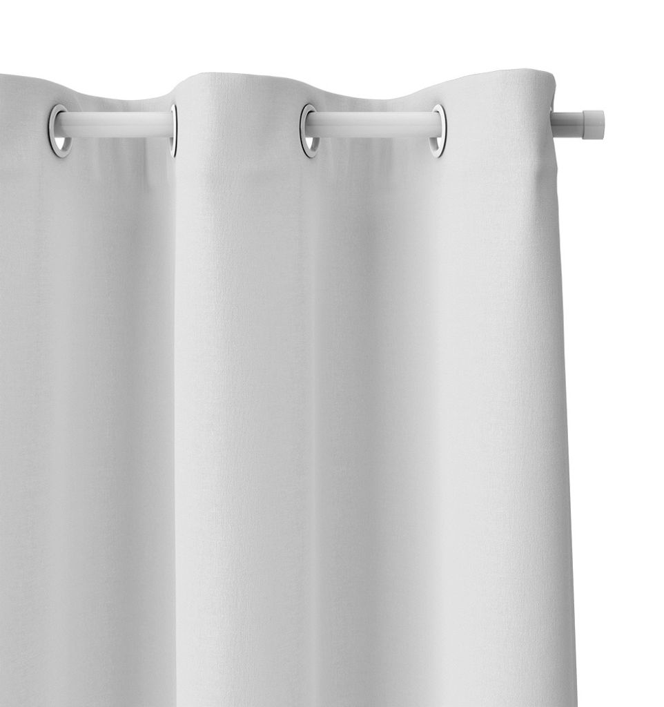 Home Elements Verdunkelungsvorhang 140 x 245 cm, grau Menge: 1 Stück
