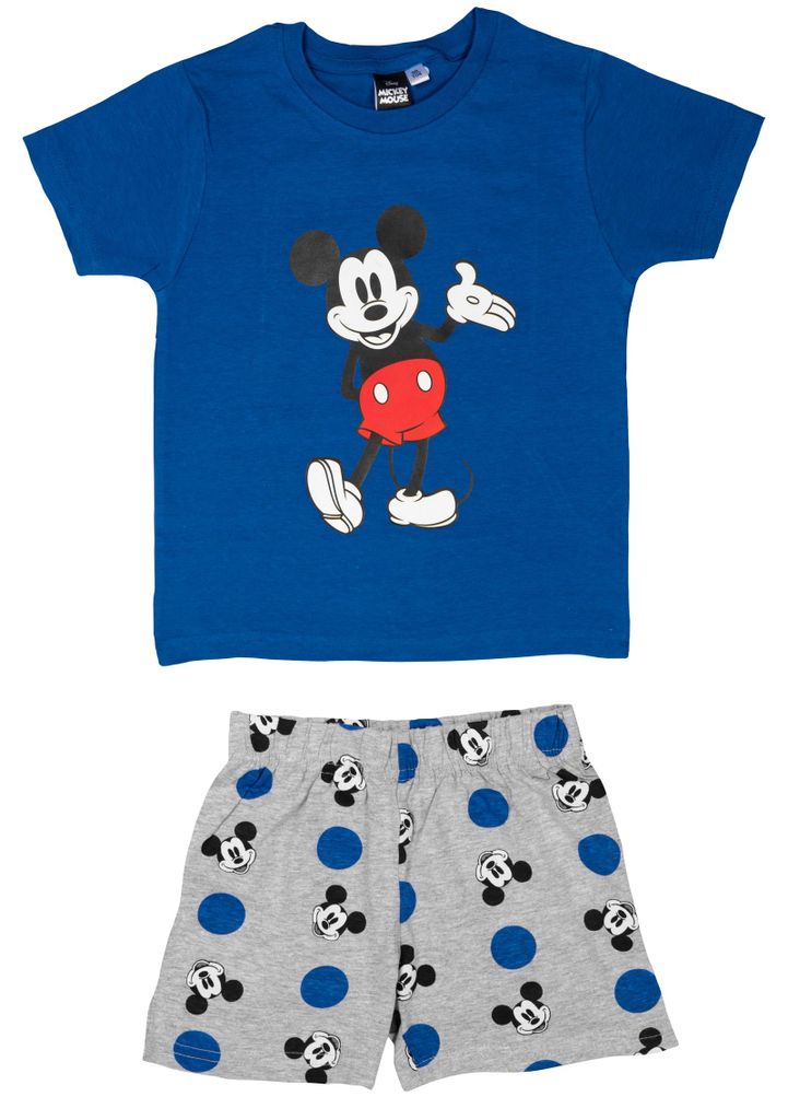 Disney Mickey Mouse Schlafanzug für Jungen Kinder Pyjama Produktbild 