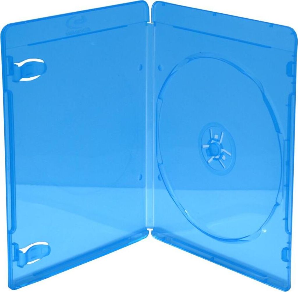 MediaRange BD-Leerhülle für 1 Discs 7mm blau Image du produit 