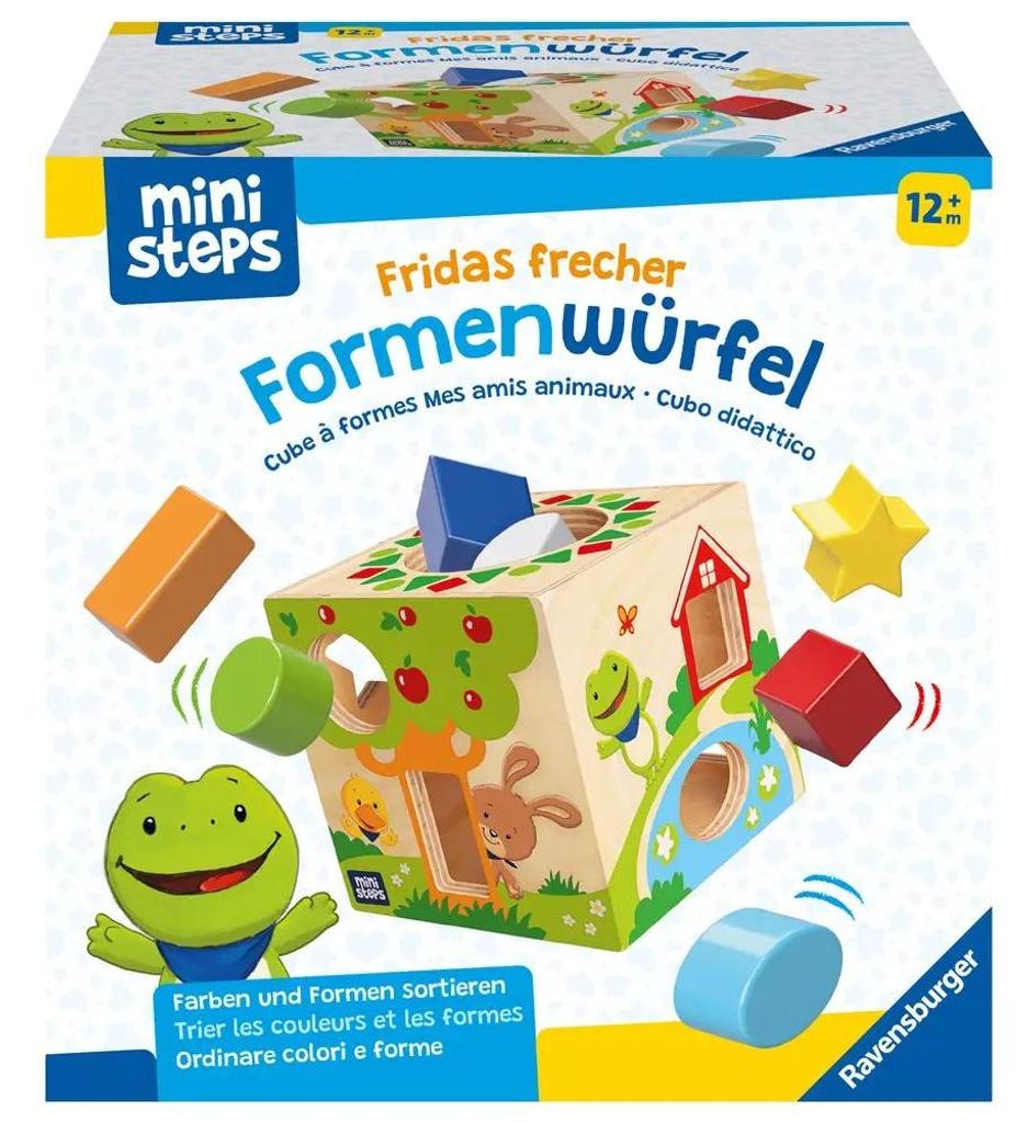 Ministeps Fridas frecher Formenwürfel 1+ Produktbild 