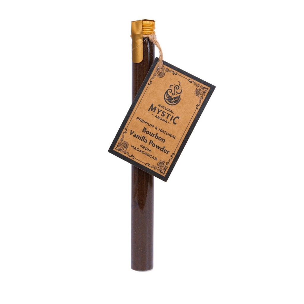Bourbon Vanillepulver - 20 g - Cremig-Süßer Geschmack - Madagaskar - Klasse A - Glasfläschchen