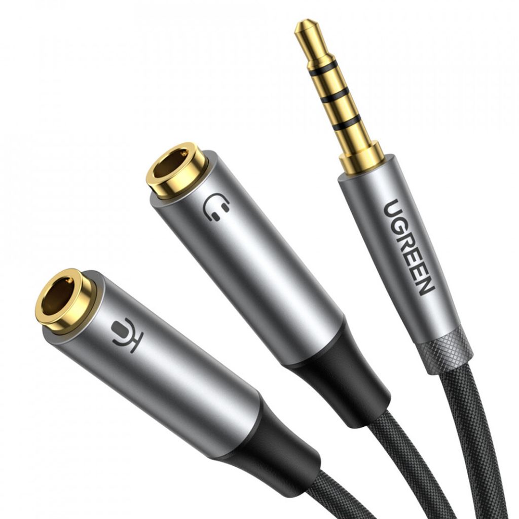 Ugreen rozboovac kbel AUX 3,5 mm mini jack (samica) - 2x Obrázok produktu 