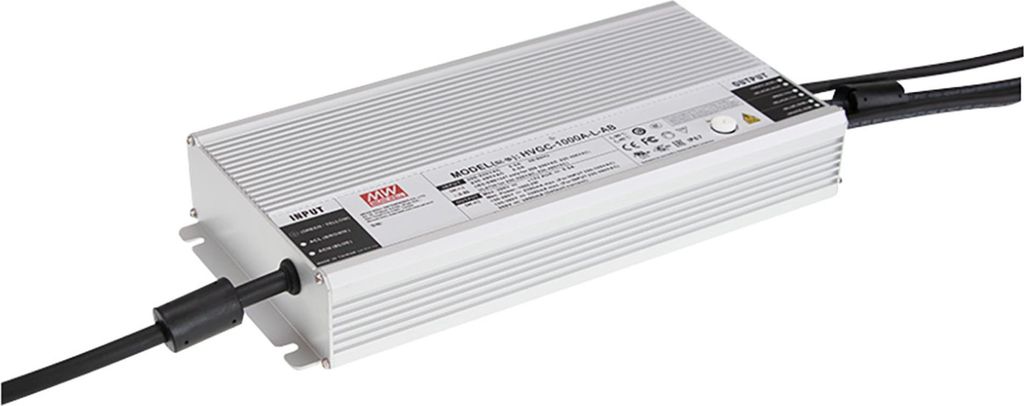 MEANWELL HVGC-1000A-M-AB, AC-DC LED-Installationsnetzteil, Metallgehäuse, IP67 1008W 240V 4200mA CP
