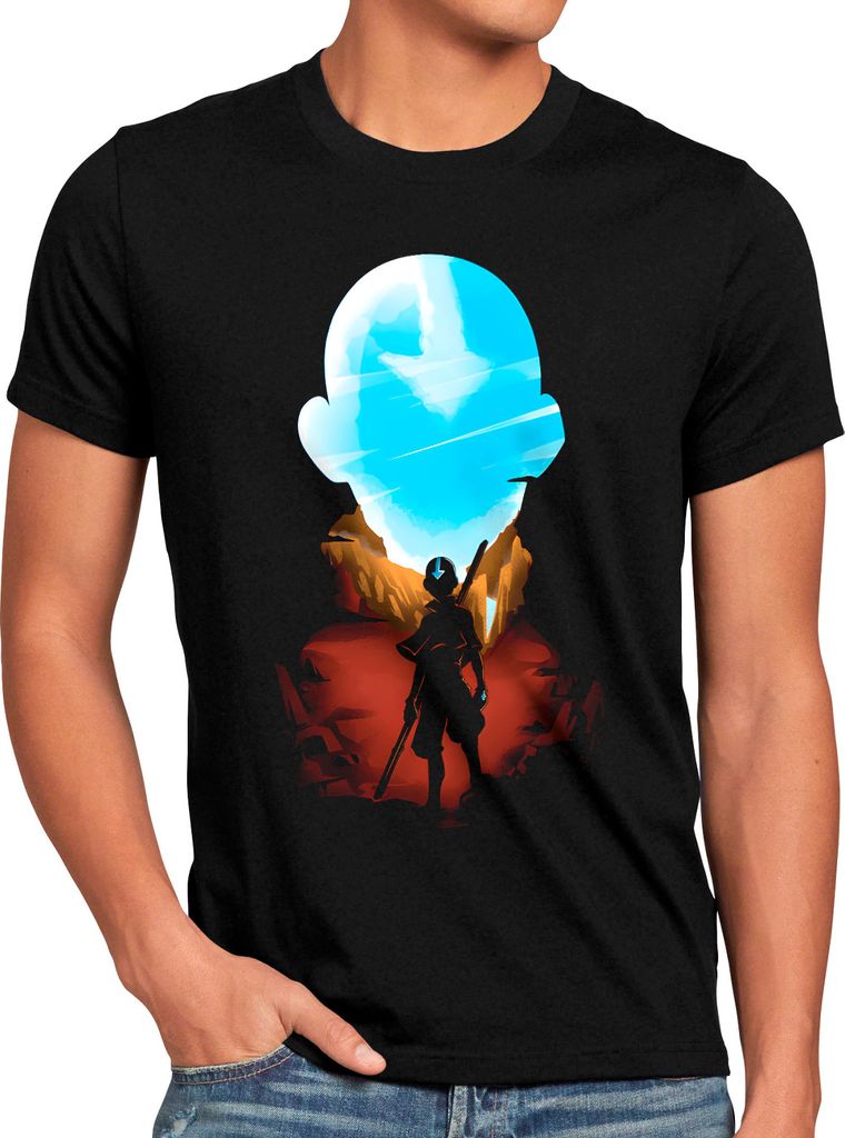 A.N.T. Element Master Herren T-Shirt avatar anime japan manga last