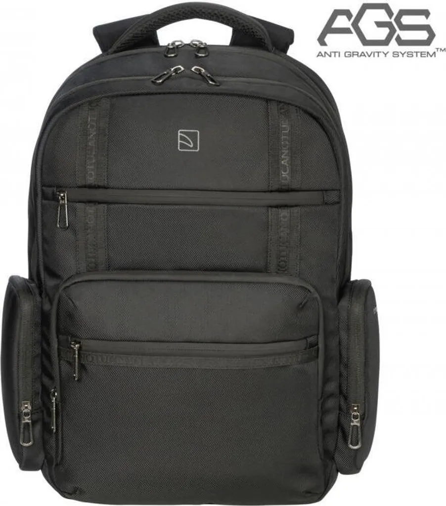 Sac à dos ordinateur Tucano Sole Gravity Noir avec système de suspension