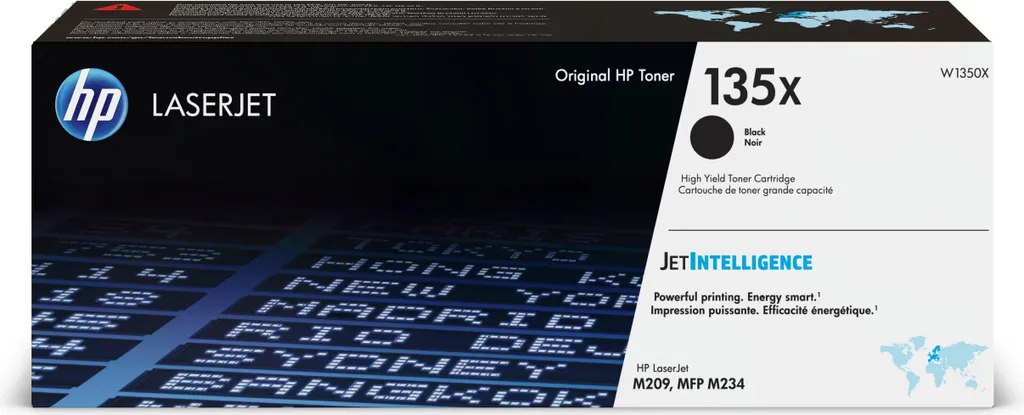 Toner HP W1350X 135X Originale Alta Resa 2.400 Pag. Nero