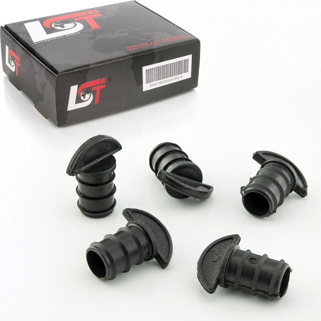 5x Endstück Stopfen Tropfschlauch Tropfrohr PE-Rohr Bewässerung Stecksystem 20mm