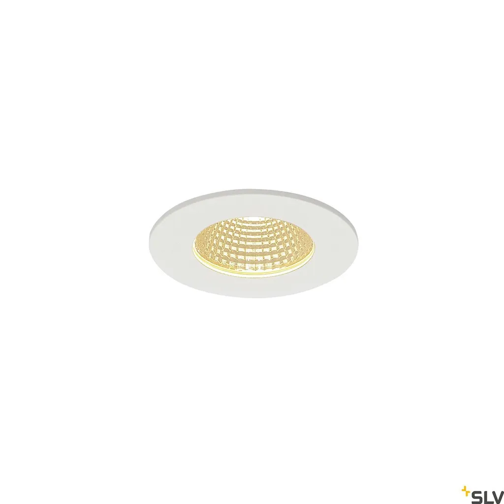 SLV PATTA-I 114421 Faretto LED Incasso Rotondo 38 Gradi IP65 Bianco