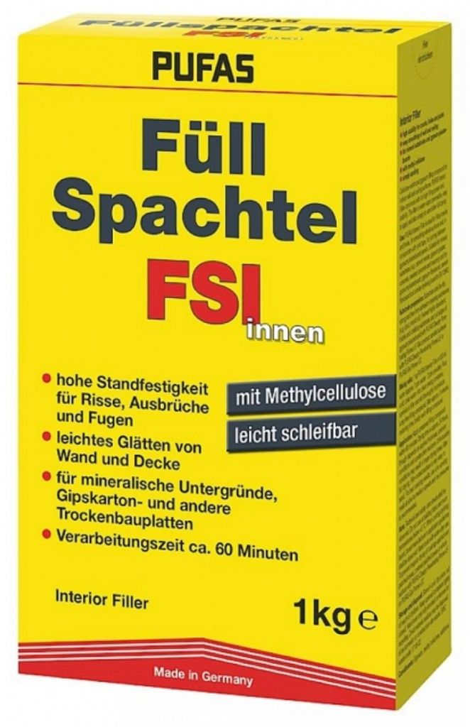 Pufas Füllspachtel innen 1kg 3002000 Produktbild 