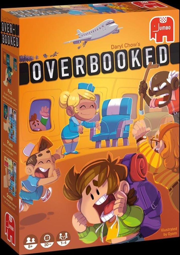 Jumbo Overbooked, Brettspiel, Strategie, 8 Jahr(e), Produktbild 