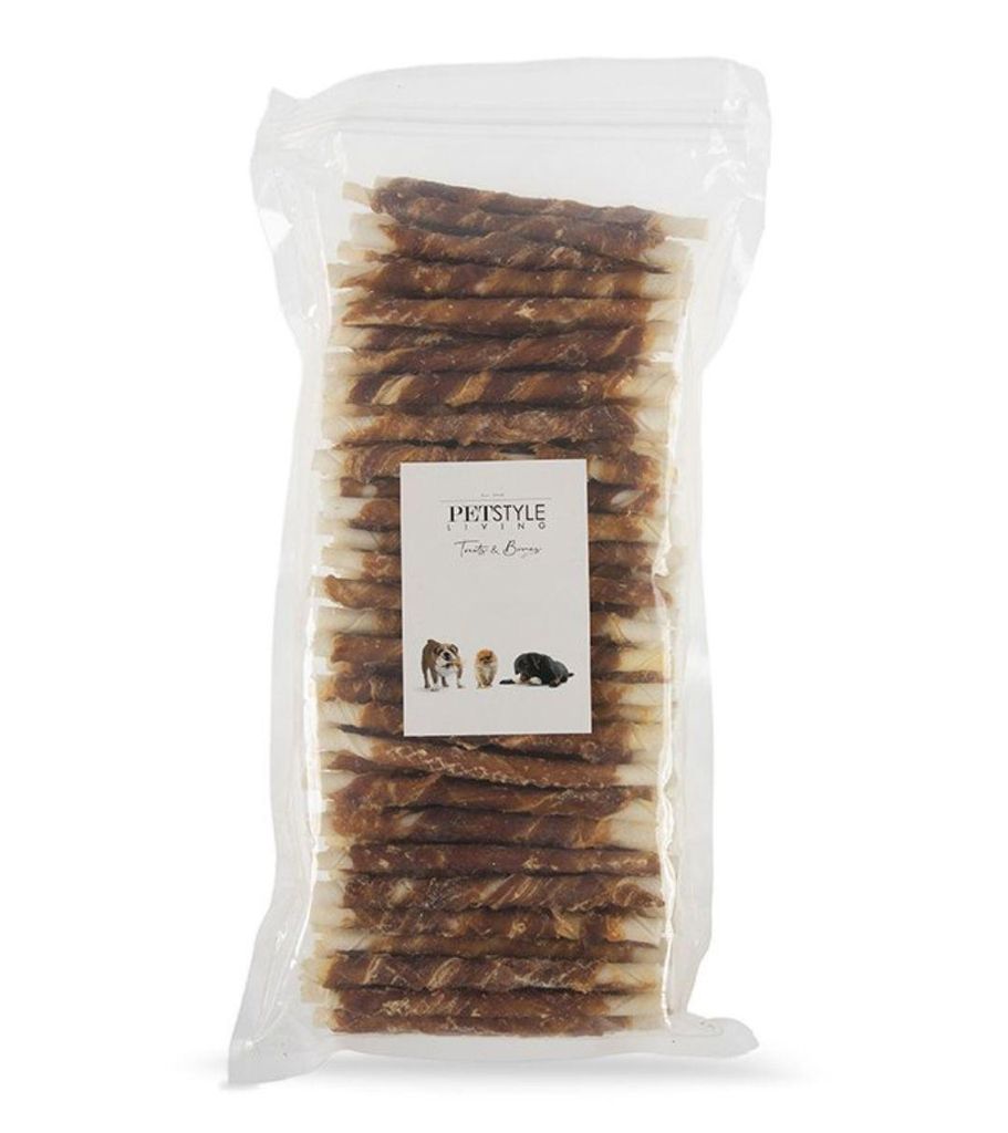 Petstyle Living Kaustange mit Ente - Hundesnack - 100 Stück Produktbild 