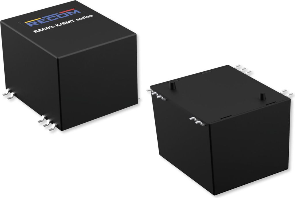 Recom AC-DC-Industrienetzteil Geschlossen Kunststoff 3W 15V 0,2A