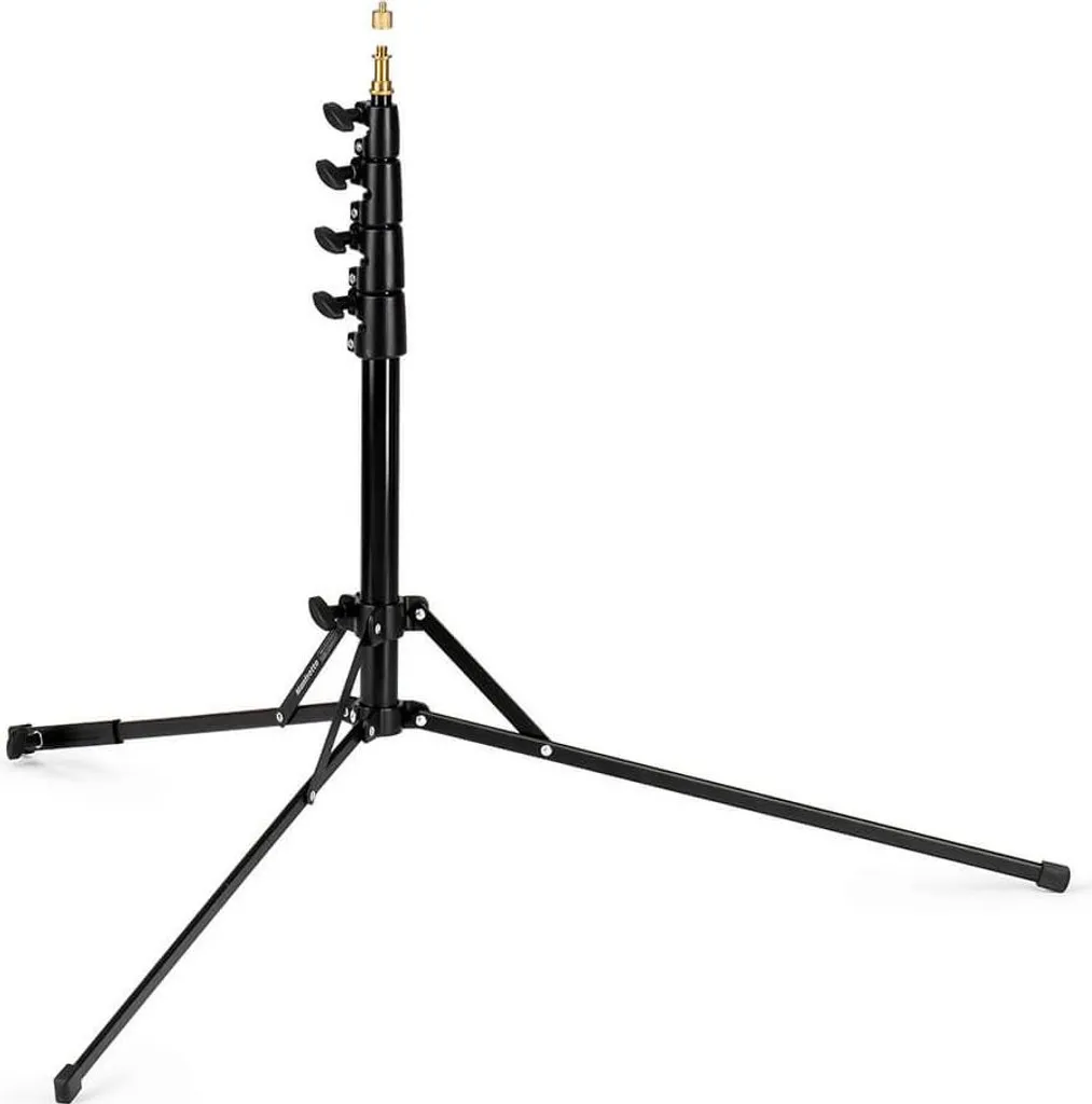 Manfrotto Nano Plus Stand Trépied d'Éclairage Noir MS0490A Compact