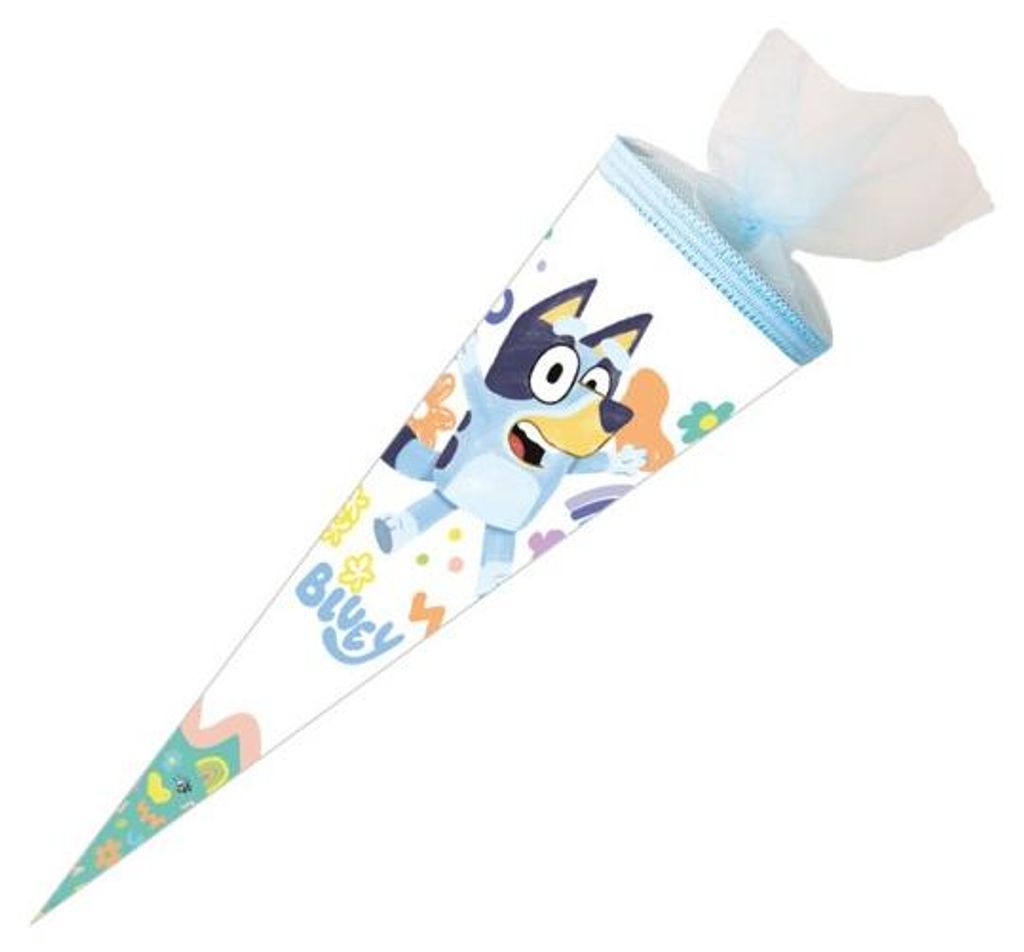 Nestler Schultüte Bluey Bluey 50cm mit Tüllverschluss