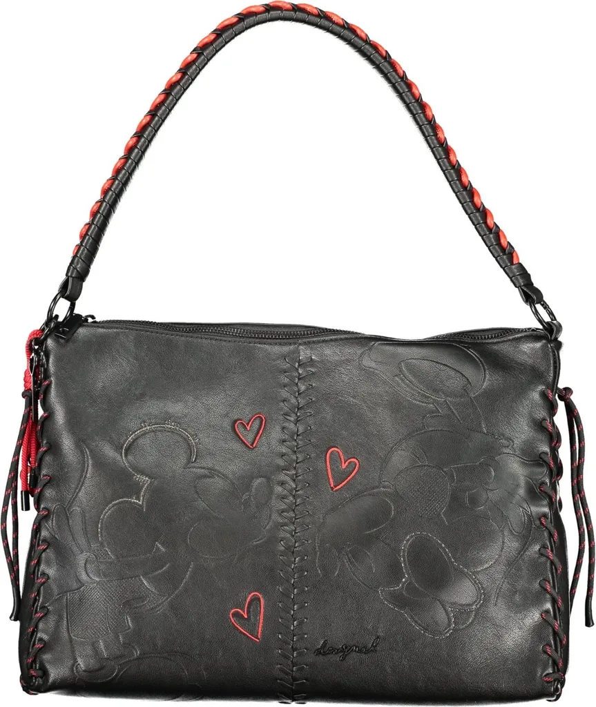 Sac à main noir chic pour le travail et les sorties habillées