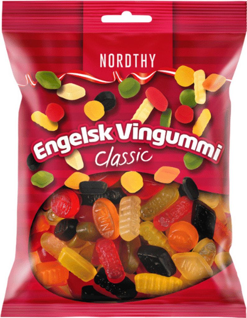 Nordthy Englisch Weingummi 300g Produktbild 