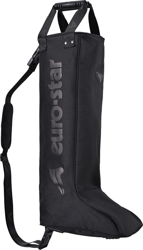 Euro-Star sac à bottes black - Housse de transport luxe pour cavalier