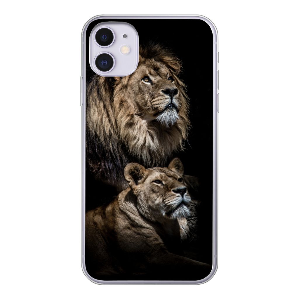 MuchoWow® Handyhülle Schutzhülle Hülle für iPhone 11 Löwe - Produktbild 