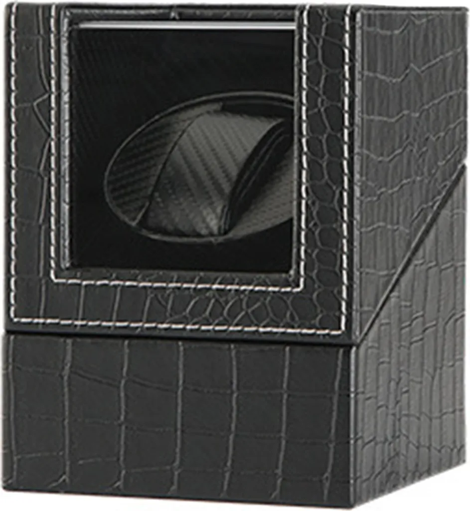 Watch Winder INF W125E - Finitura Coccodrillo per Orologi Automatici