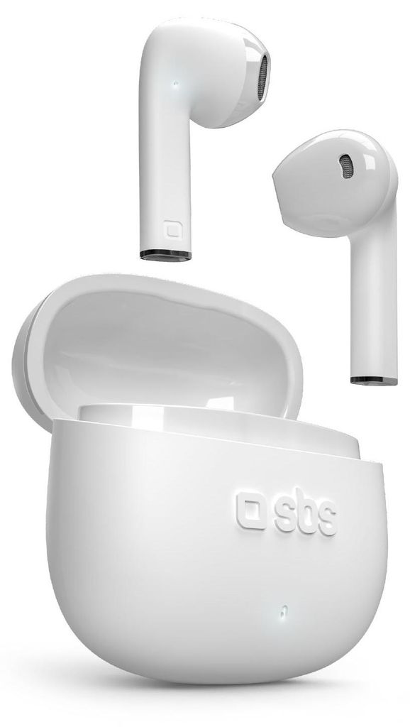 SBS One Color Semi-In-Ear weiß TWS-BT-Headset