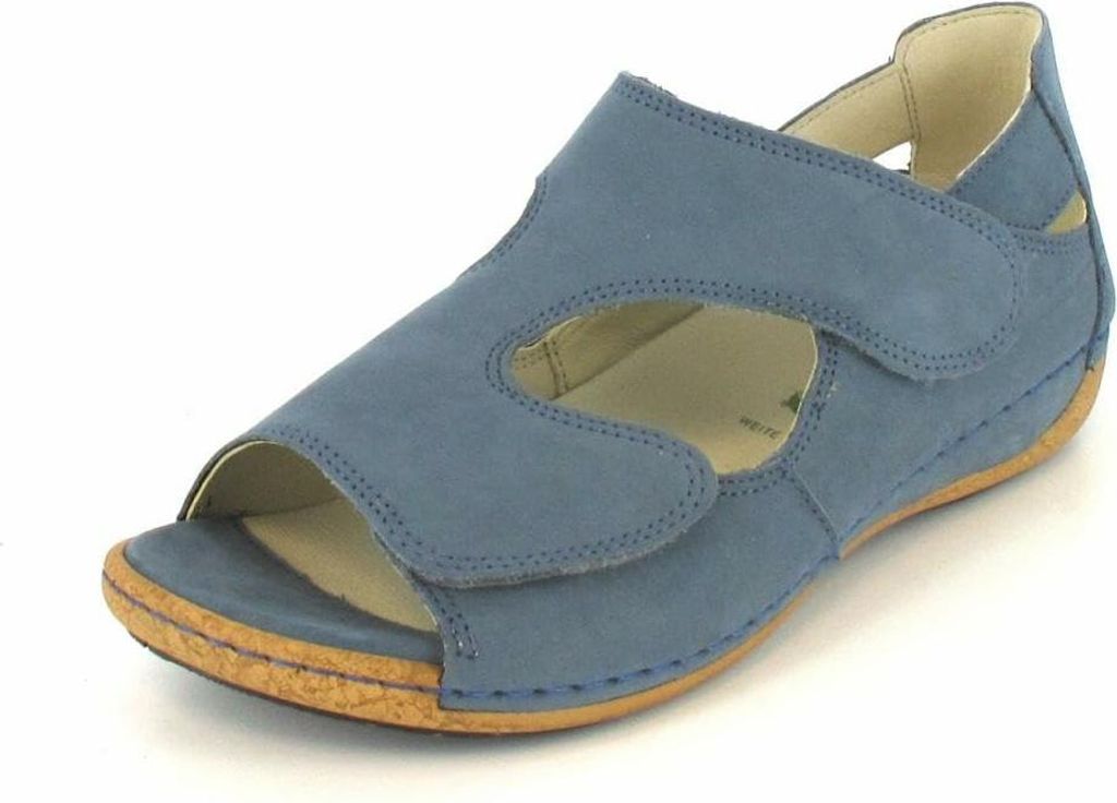 Waldläufer Komfort Sandalen Damen 31353035333338 Blau 43 EU