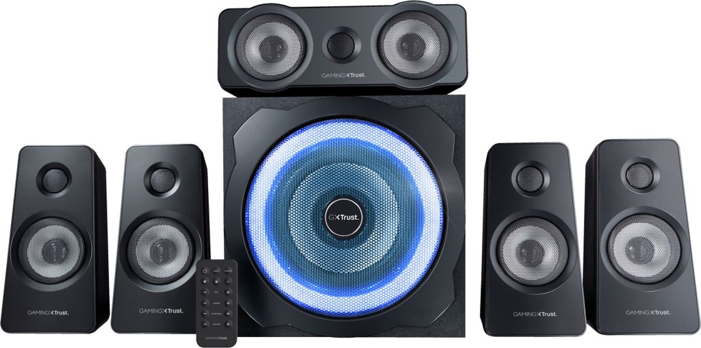 Trust GXT 658 Tytan Kit d'enceintes 5.1 90 W universel noir Image du produit 