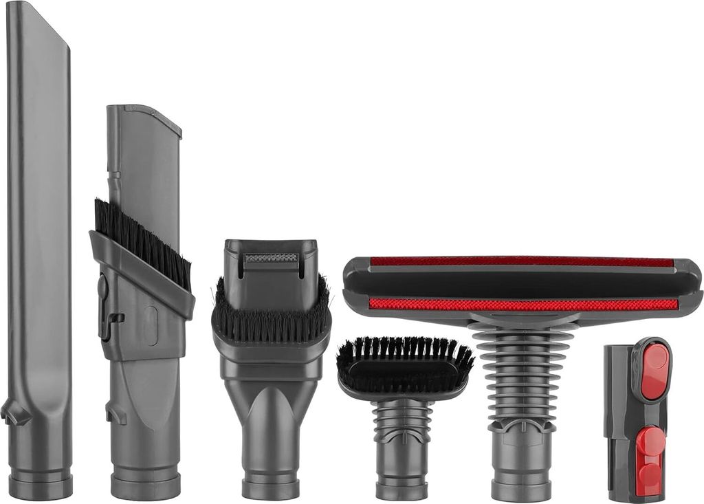 Bürstenset-Zubehör für Dyson V8 V7 Staubsauger mit Adapter, Produktbild
