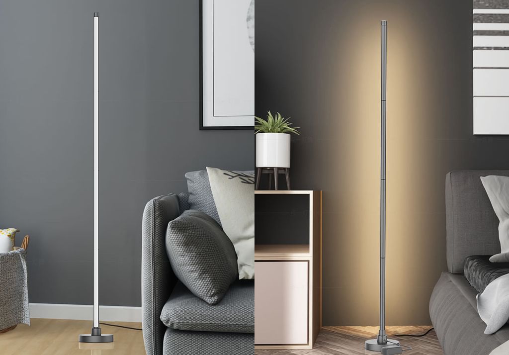 Northpoint LED Stehlampe Ecklampe mit Fernbedienung Produktbild 3