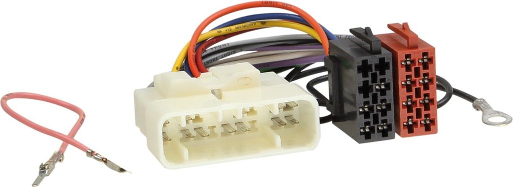 ACV 1161 – 02, ISO-Adapter, Isuzu Rodeoo 1988 - 2004, Mehrfarbig