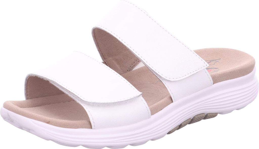 Gabor ROLLINGSOFT Damenschuhe - bequeme Pantoletten weiß Elegant NEU