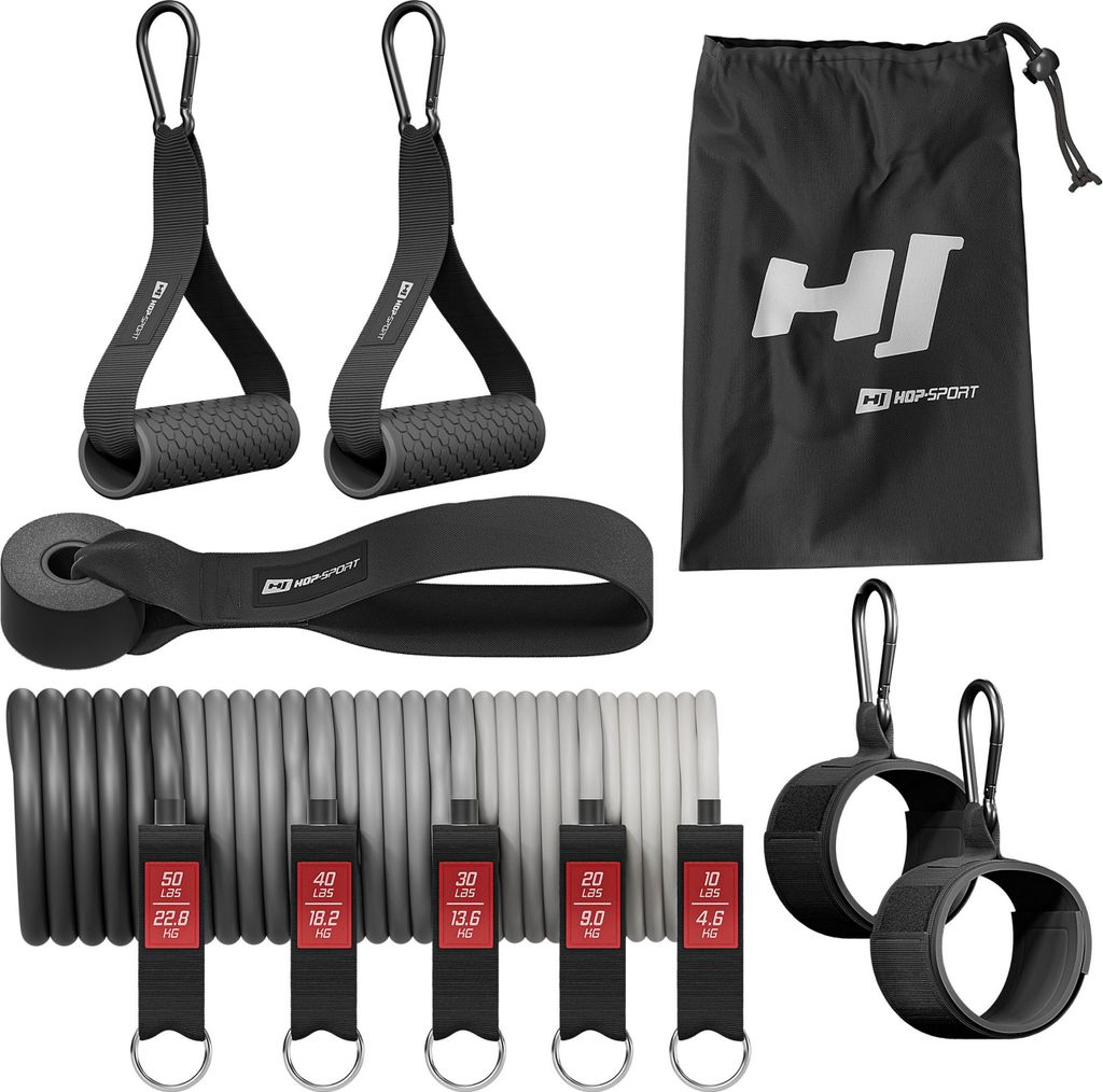 Hop-Sport Resistance Bands HS-R060RT, odporové pásy - Obrázok produktu 