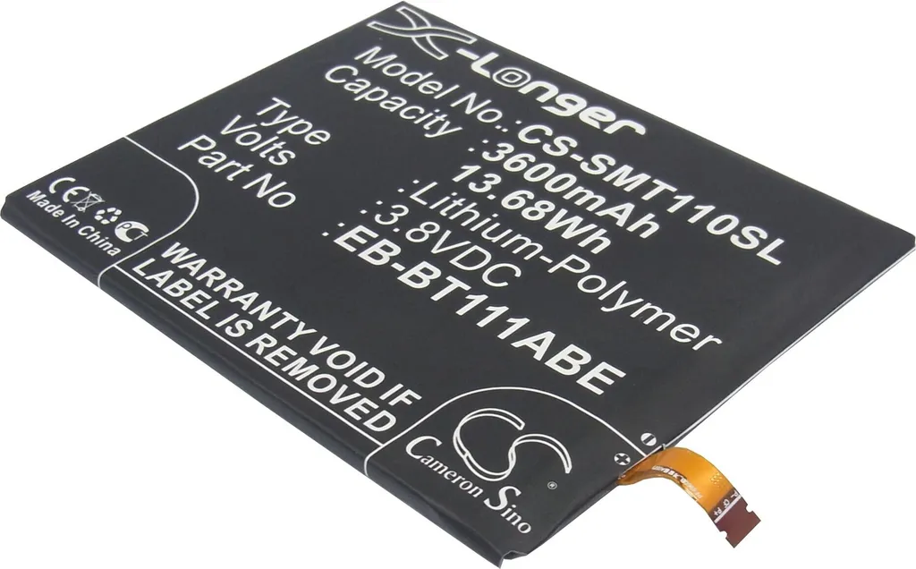 Batteria Ricambio Galaxy Tab 3 Lite 7.0 | TECHTEK Alta Qualità 3600mAh