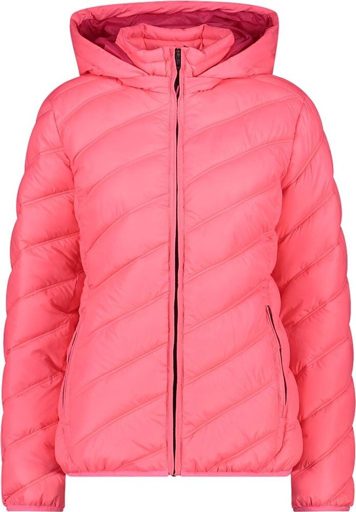 CMP Snaps Jacket Hoodie W - Gloss Pink Barbie - - M